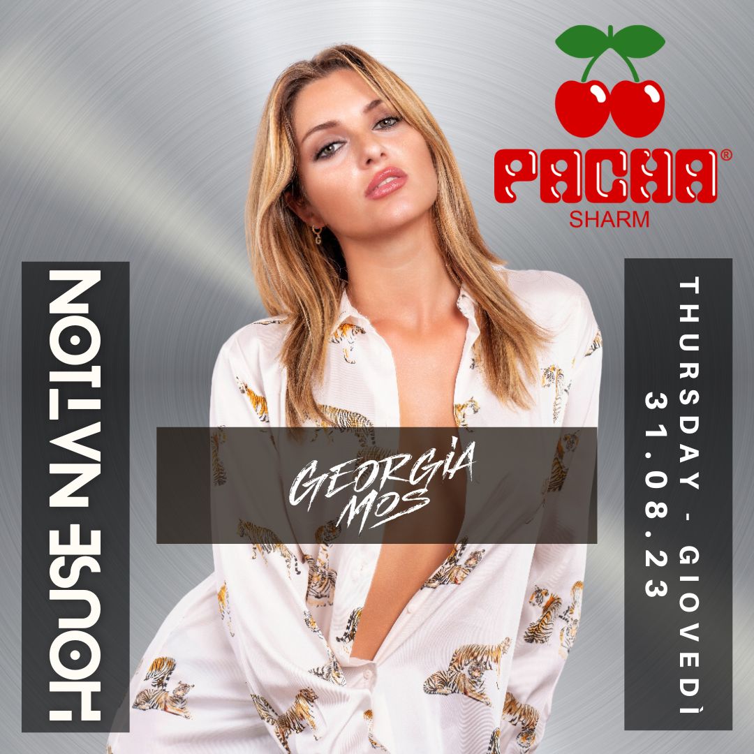 Georgia Mos Italian DJ Samuele Brignoccolo at House Nation Pacha Sharm el Sheikh